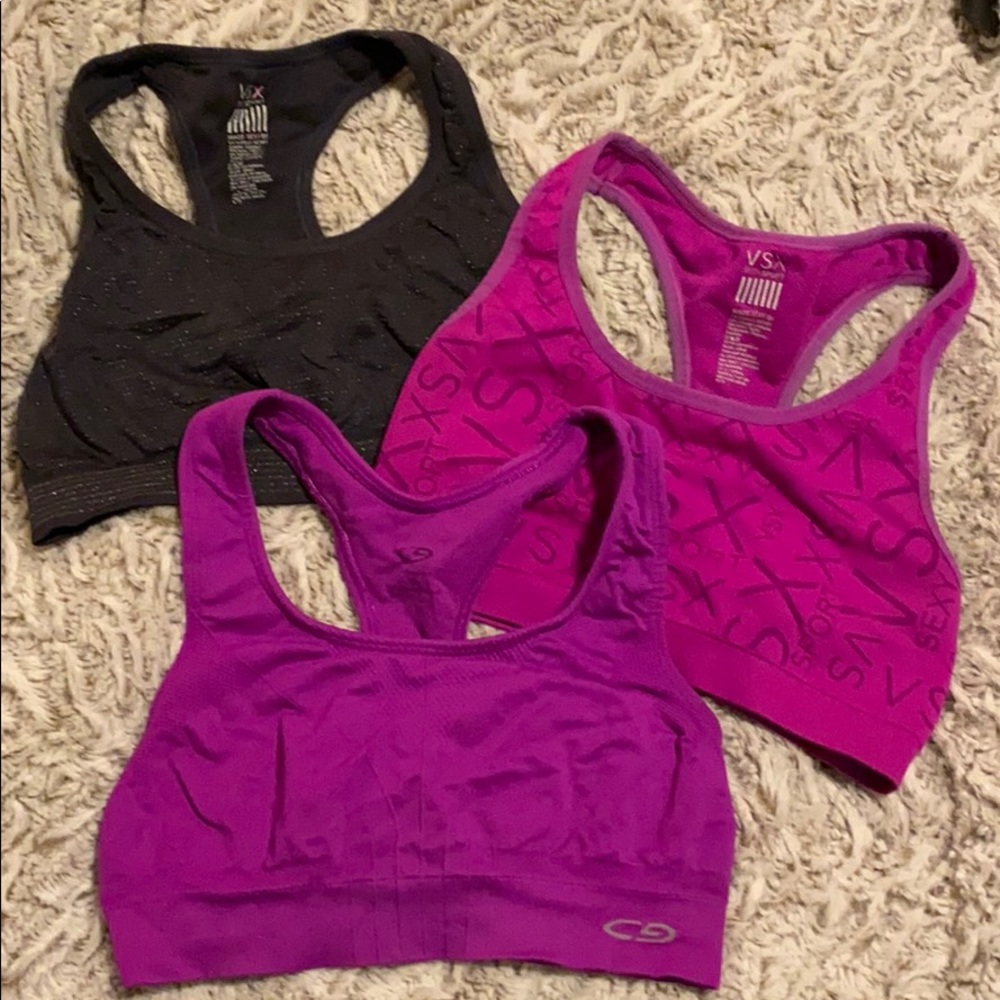 3 pack sports bras!